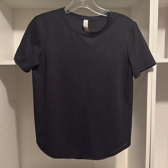 Lululemon High-Neck Running and Training T-Shirt Size 4 - Picture 5 of 6